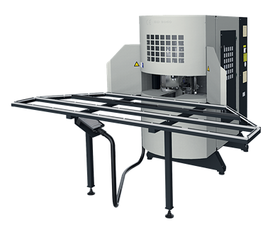 Máquina de limpieza de esquinas CNC de 2 ejes